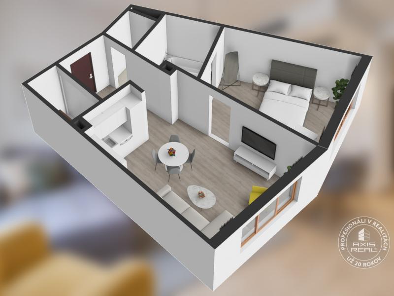 Elegant furnished 2 room 60 m2 apt, city center in Laurinska, Old Town