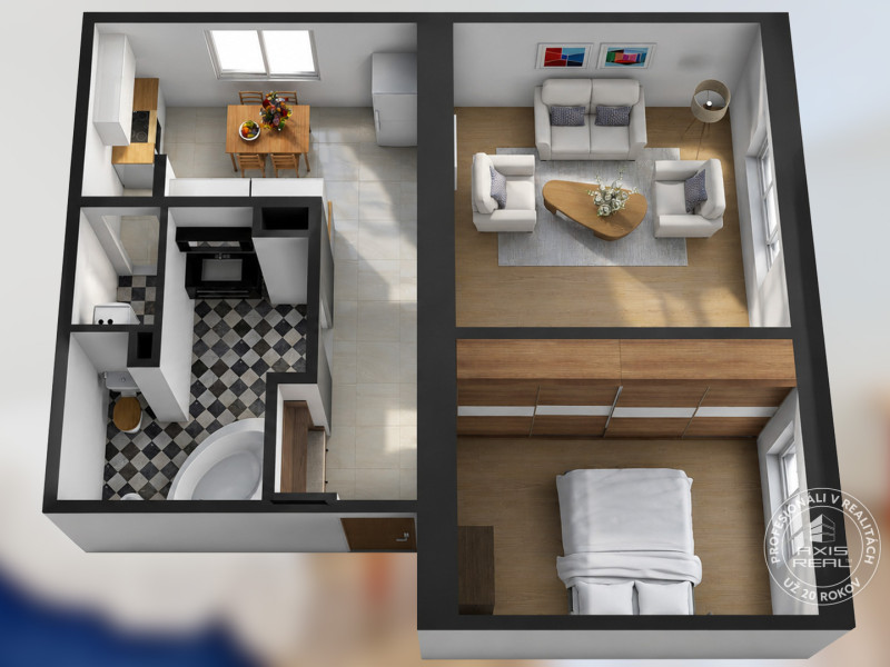 Sale One bedroom apartment, One bedroom apartment, Obrancov mieru, Sta