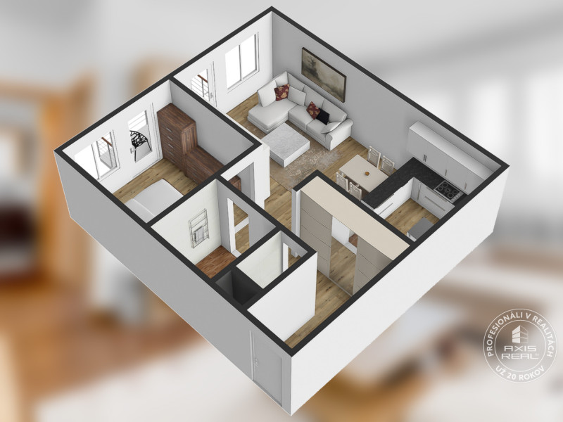 Rent One bedroom apartment, One bedroom apartment, Hraničná, Bratislav