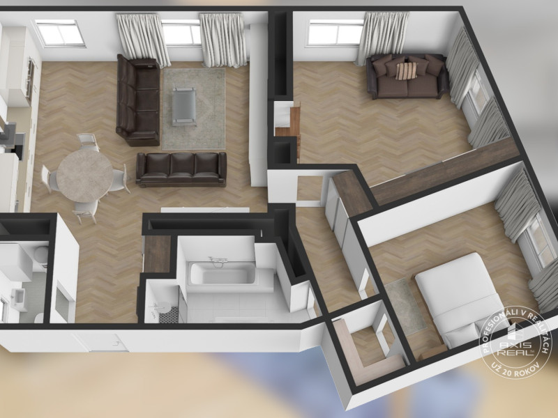 Rent Two bedroom apartment, Two bedroom apartment, Jelenia, Bratislava