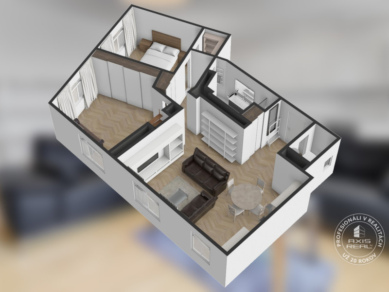 Rent Two bedroom apartment, Two bedroom apartment, Jelenia, Bratislava