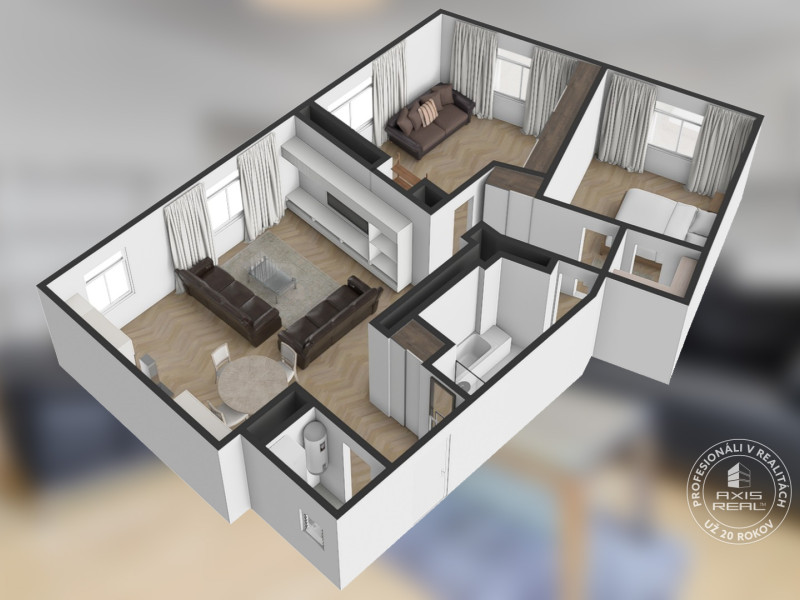 Rent Two bedroom apartment, Two bedroom apartment, Jelenia, Bratislava