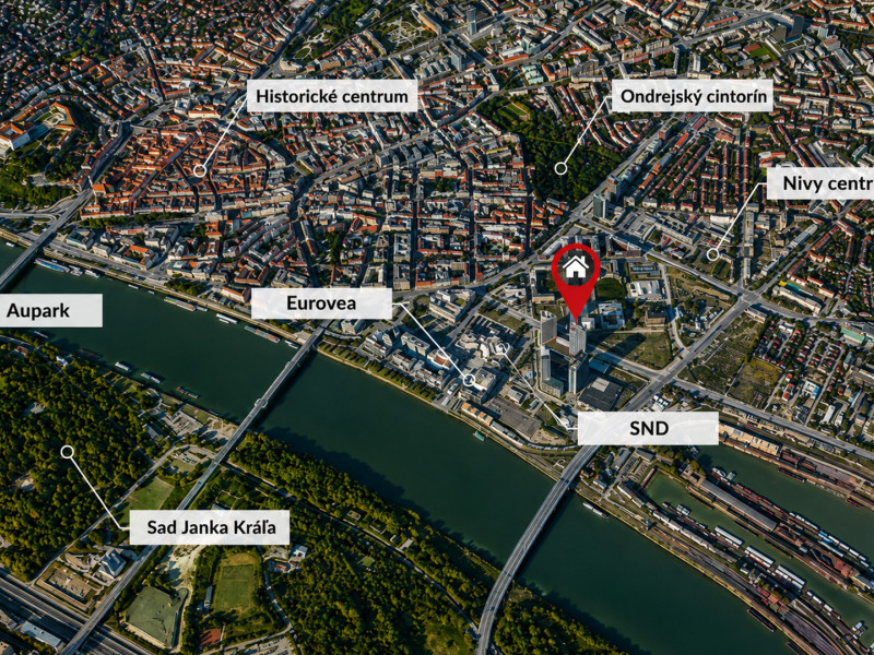  Moderný 2-izb. byt, LODŽIA, KLÍMA, PARKING, Panorama City