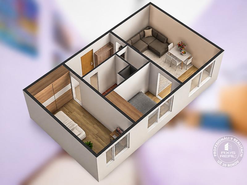  3-izbový byt na predaj | Námestie Hraničiarov | Petržalka