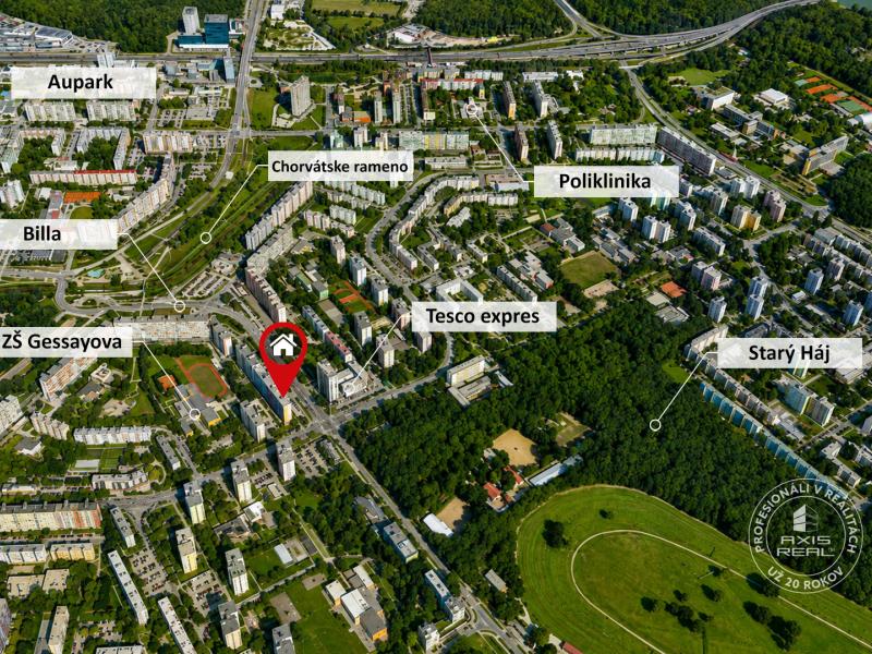  3-izbový byt na predaj | Námestie Hraničiarov | Petržalka