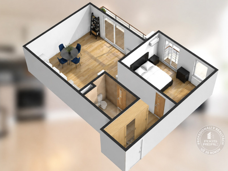 Rent One bedroom apartment, Vincenta Šikulu, Stupava, Slovakia