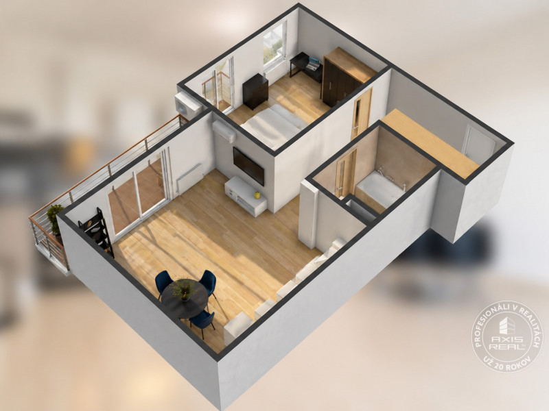 Rent One bedroom apartment, Vincenta Šikulu, Stupava, Slovakia
