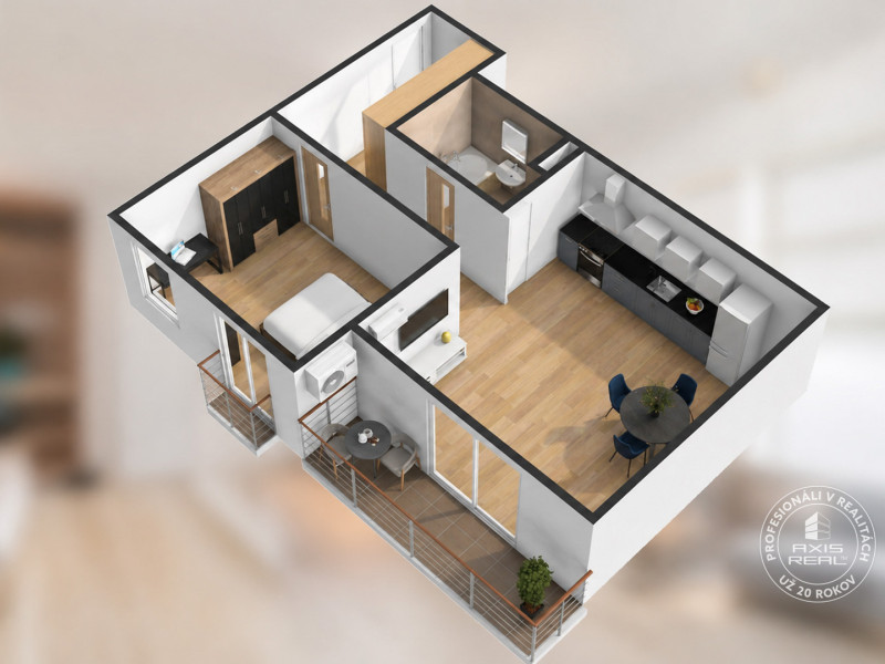 Rent One bedroom apartment, Vincenta Šikulu, Stupava, Slovakia