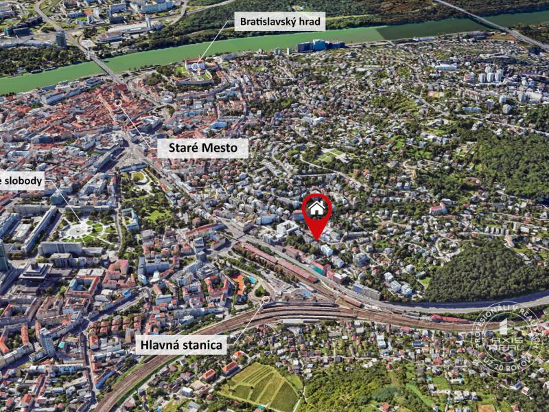  2i zariadený, balkón, pivnica, výťah, pri Horskom Parku