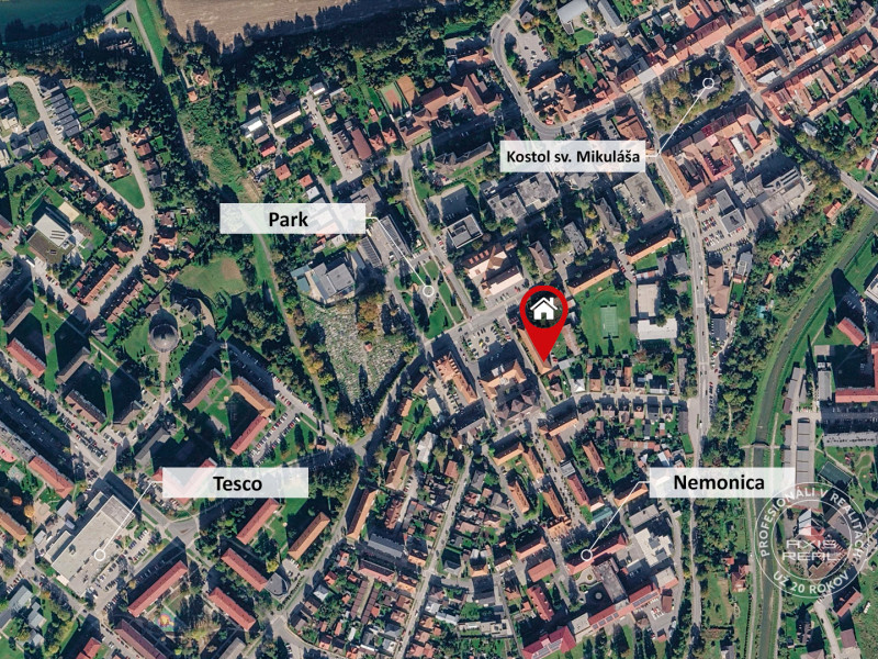  3-izbový byt, Stará Ľubovňa, Námestie gen. Štefánika