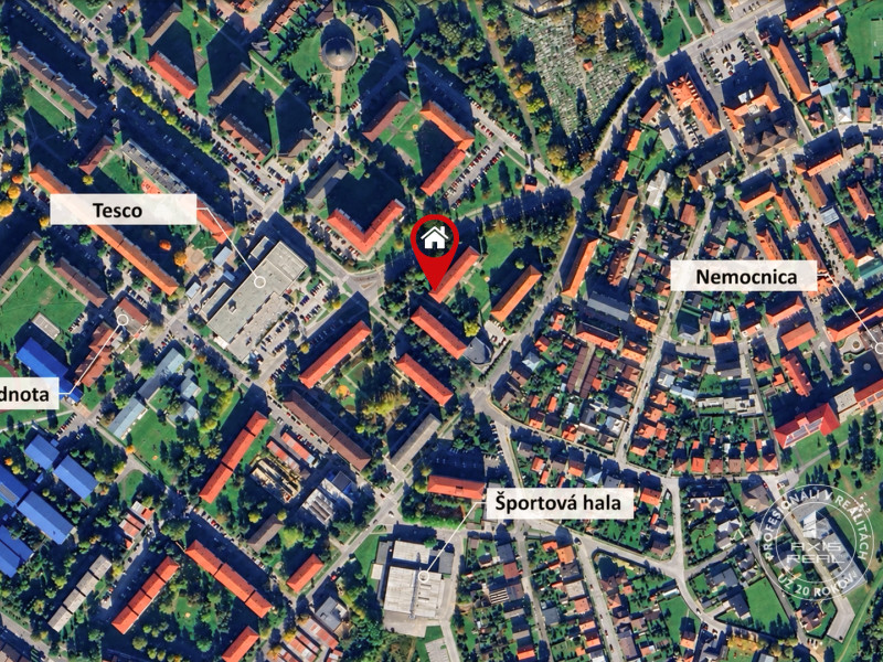  Moderný 2-izbový byt, Stará Ľubovňa, Tatranská ul.