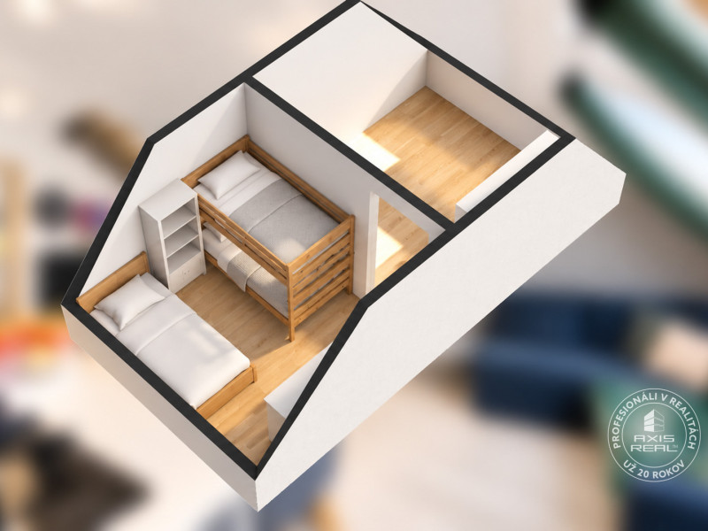  3-izbový MEZONET, Stará Ľubovňa, Okružná ulica