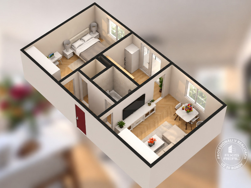 Sale One bedroom apartment, One bedroom apartment, Poludníková, Bratis