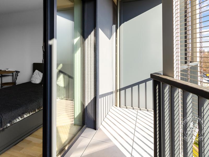  New project GUTHAUS, new furnished 1-room. flat, balcony