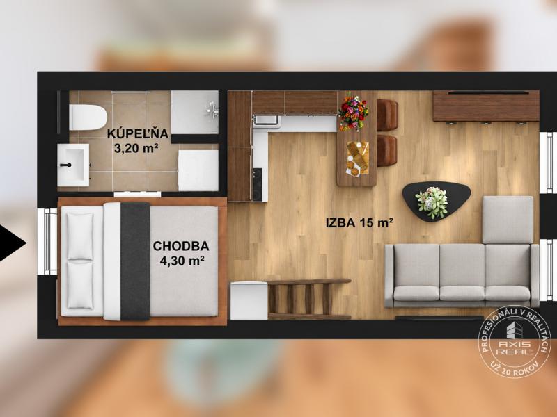 Sale Single studio, Single studio, Vietnamská, Bratislava - Ružinov, S