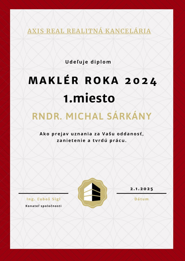 Maklér roka 2024